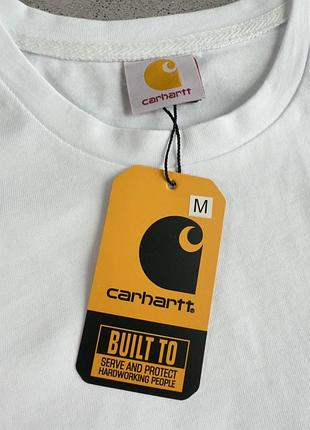 Літній чоловічий костюм футболка шорти carhartt7 фото