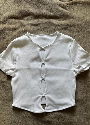 Вкорочена футболка топ