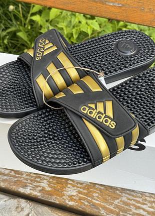 Чоловічі шльопанці на липучці adidas adissage 48, 49, 50.5, 52 розмір