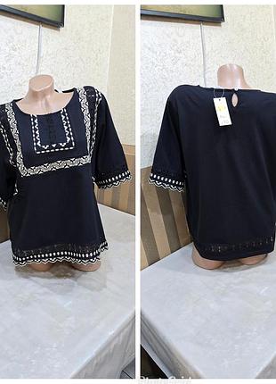 Футболка с вышивкой. george.