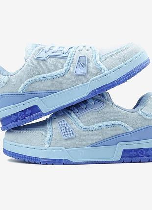Трендовые кроссовки trainer blue