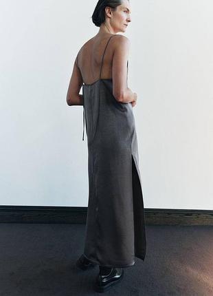 Роскошное платье zara в бельевом стиле