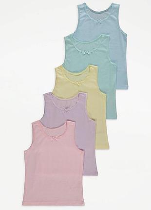 Майка george на девочку 4-5-6-7 лет 104 110 116 122 см джордж