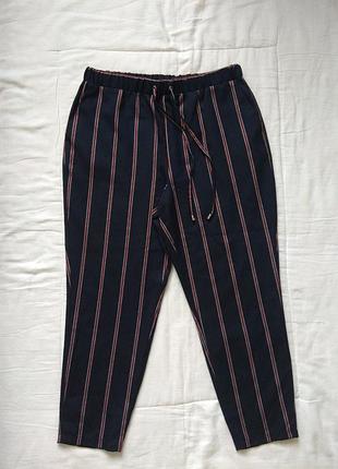 Женские брюки в полоску papaya