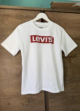 Біла футболка levi’s