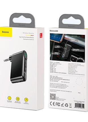 Аудіо адаптер baseus bluetooth ресивер aux wireless audio receiver bsba-02 wxqy010001 3