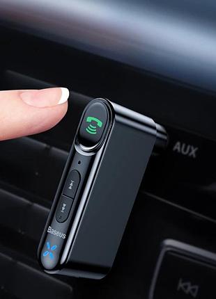 Аудіо адаптер baseus bluetooth ресивер aux wireless audio receiver bsba-02 wxqy010001 5