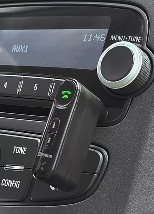 Аудіо адаптер baseus bluetooth ресивер aux wireless audio receiver bsba-02 wxqy010001 8
