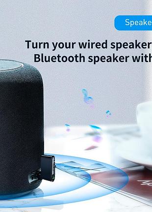 Аудіо адаптер baseus bluetooth ресивер aux wireless audio receiver bsba-02 wxqy010001 9