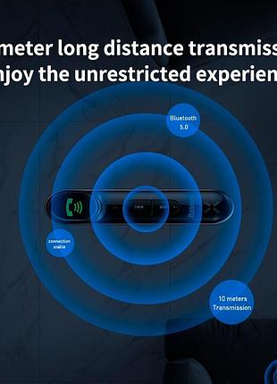 Аудіо адаптер baseus bluetooth ресивер aux wireless audio receiver bsba-02 wxqy010001 10