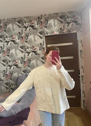 Джинсова куртка zara нова 5