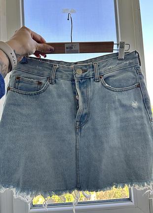 Спідниця спідниця міні джинсова