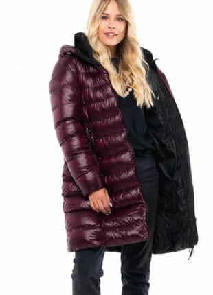 Шикарная зимняя куртка, пуховик, люкс качество, размер м.2 фото