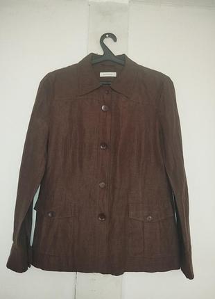 Льняной пиджак