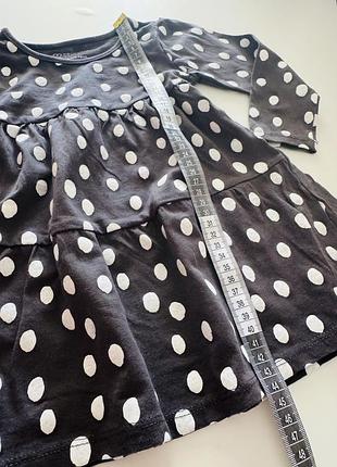 Бавовняна сукня в горох 6