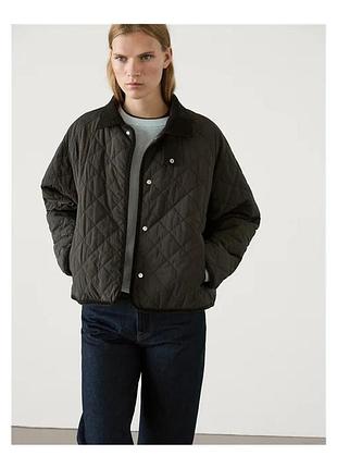 Стьобана куртка massimo dutti