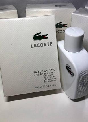 Духи lacoste eau de l.12.12 blanc 2