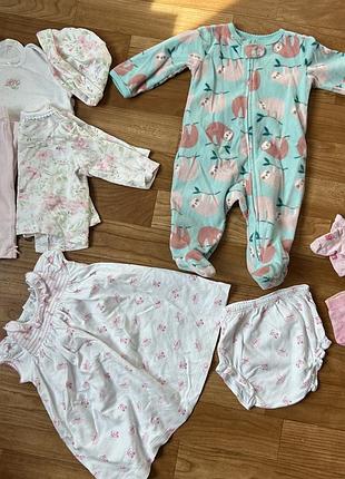 Боді на дівчинку carters 3 місяці