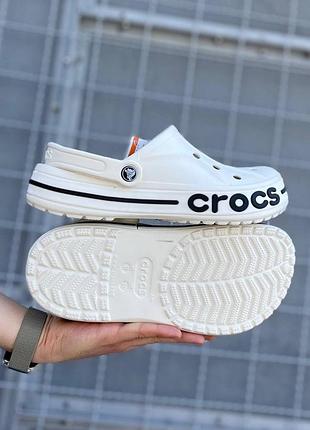 Крокси crocs bayaband white унісекс