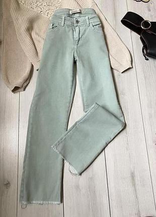 Базові прямі джинси zara