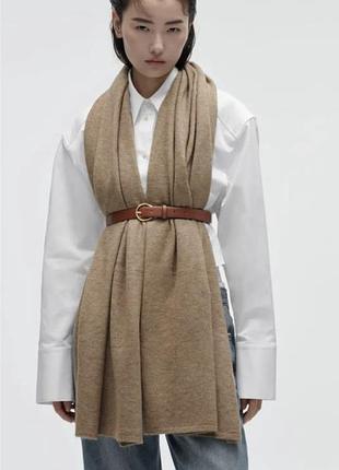 Шарф накидка палантин