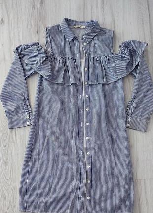 Сукня-сорочка у смужку👗