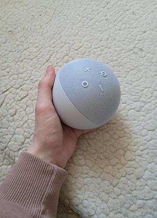 Розумна колонка amazon echo dot 5th generation glacier white