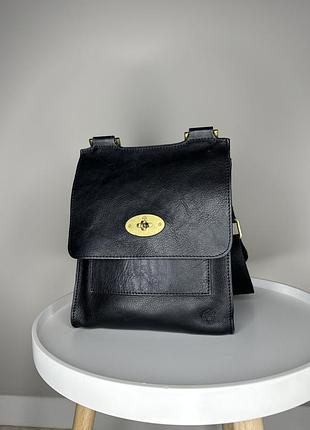 Сумка мессенджер планшет mulberry кромбоди шкіра унісекс чоловіча