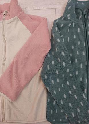 Флиски на девочку, 4-6 лет 2