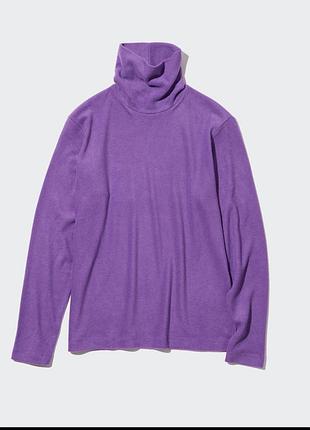 Водолазка гольф uniqlo флис heattech вискоза
