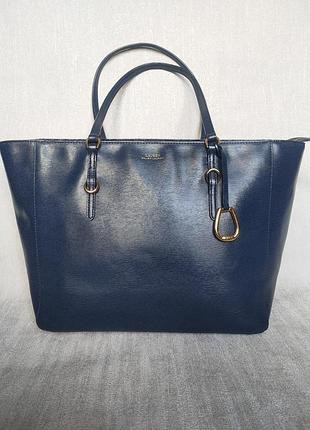 Сумка lauren ralph lauren,из натуральной кожи