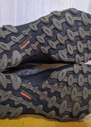 Ботинки кожаные треккинговые тактические водостойкие merrell6 фото