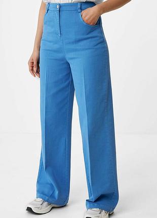 Женские синие джинсы высокая посадка от mexx размер xl