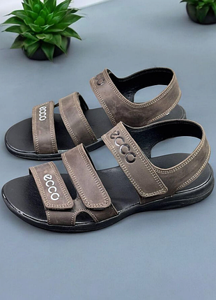 Кожаные мужские сандалии босоножки натуральная кожа топ качество