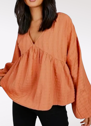 Красивая свободная блуза