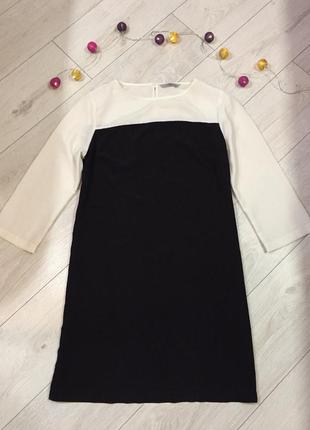 Фирменное платье black-white от бренда tu
