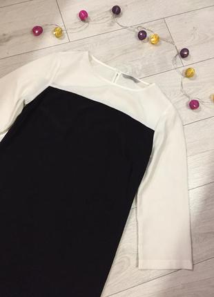 Фирменное платье black-white от бренда tu2 фото