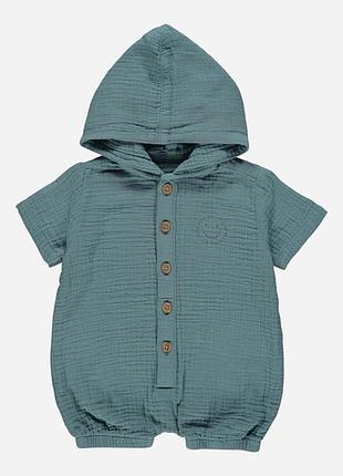 Муслиновый песочник, летний ромпер george, 6-9мес