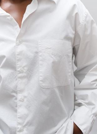 Чоловіча біла брендова сорочка