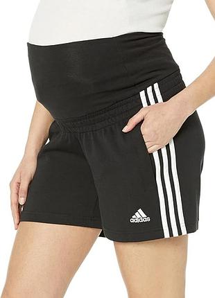 Черные шорты adidas для беременных