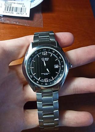 Время casio edifice 100m