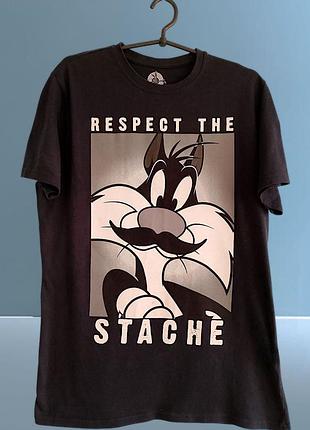 Футболка looney tunes котом сильвестром