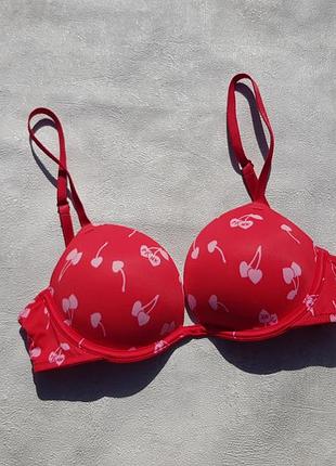 Бюстгальтер victoria's secret, pink с пуш апом 65 с