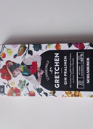 Шоколад gretchen gin pralinen джин та праліне