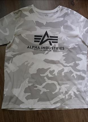 Футболка alpha industries