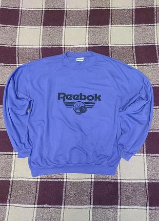 Винтажный свитшот reebok (размер xl)