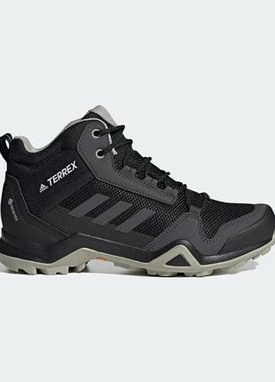 Adidas детские подростковые демисезонные ботинки terrex ax3 mid gore-tex
