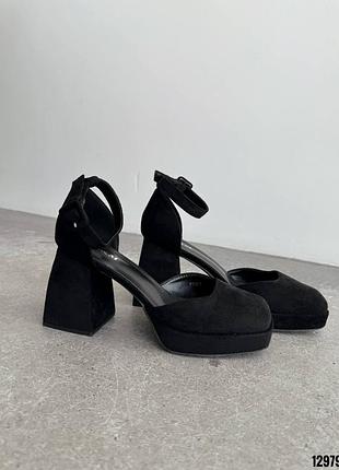 Туфлі замша