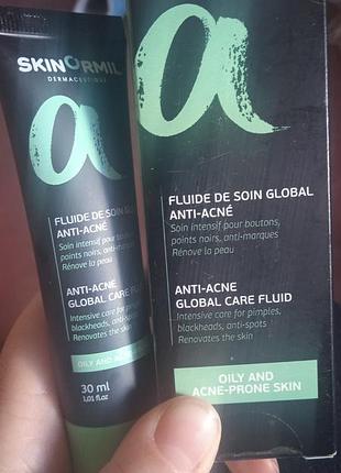 Анти акне глобальний флюїд skinormil