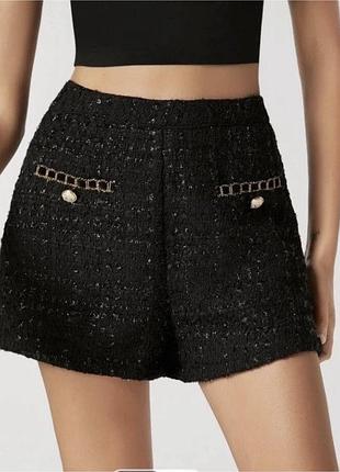 Шорти твідові zara